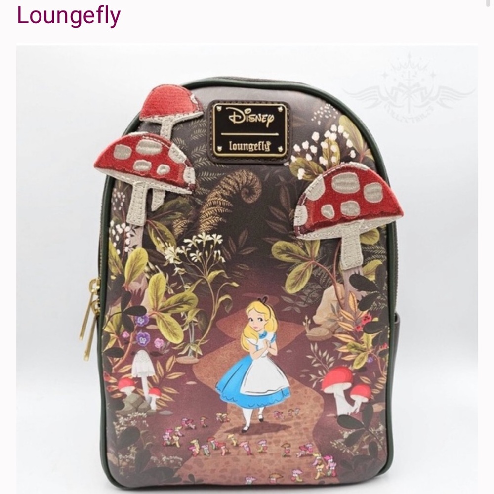 Disney Alice in Wonderland Loungefly Backpack